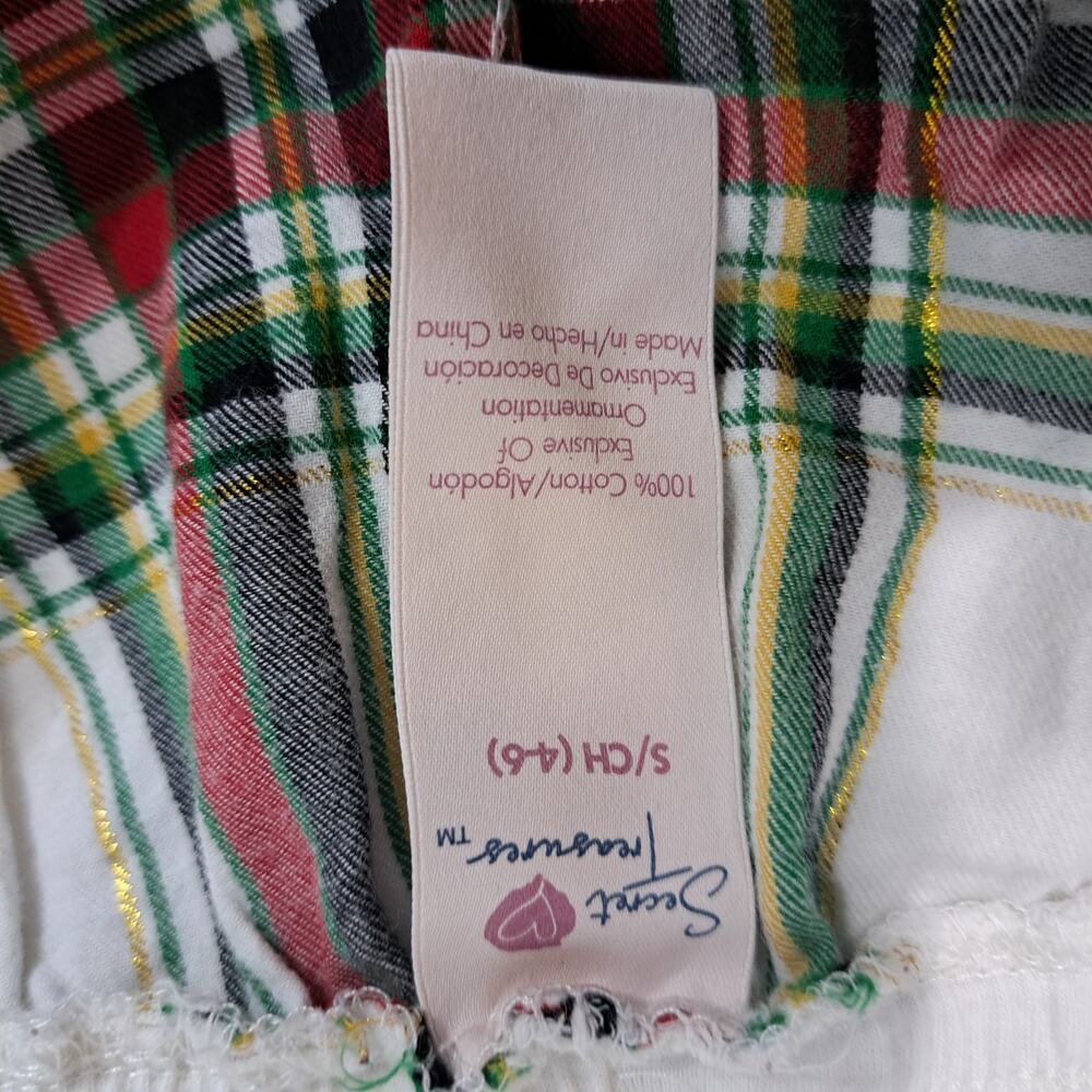 Secret Treasures Plaid Women's Small Christmas Holiday Pajama Pants - Picture 3 of 4
